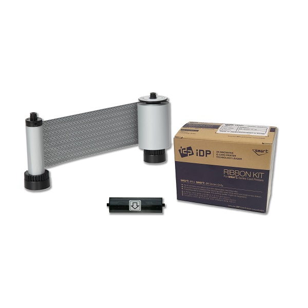 Picture of Smart-30S/Smart-30D/Smart-50S/Smart-50D grey/SCRATCH OFF without overlay ribbon/dye film (K) - 1200 print. Smart 55650666 / 650666 SIADC-P-SO.